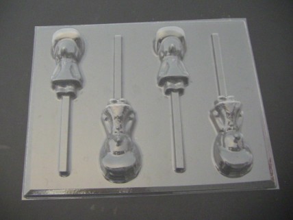 503sp Ella-Louise Elephant Chocolate or Hard Candy Lollipop Mold